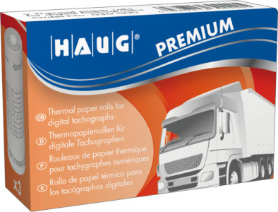 RNK Verlag Rouleaux de papier thermique HAUG, pour tachy-