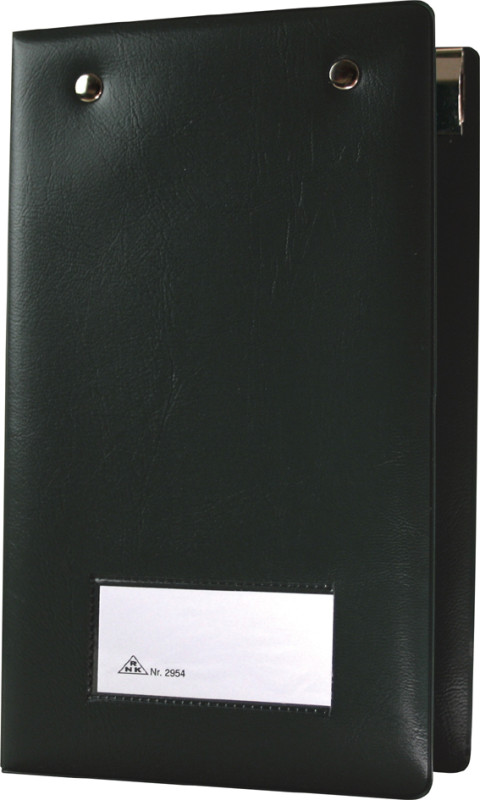 RNK Publishing portefeuille bloc de trésorerie, 107 x 180 mm, noir