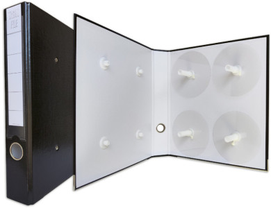 RNK Verlag Classeur pour disques à diagramme, bleu