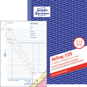 forme AVERY Zweckform livre 