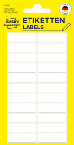 AVERY Zweckform étiquettes multi-usages, 38 x 24mm, blanches