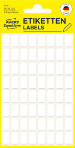 AVERY Zweckform étiquettes multi-usages, 38 x 29mm, blanches