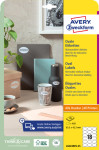 AVERY Zweckform Stick+Lift étiquettes, 63,5 x 42,3mm, ovales AVERY Zweckform Stick+Lift étiquettes, 63,5 x 42,3mm, ovales