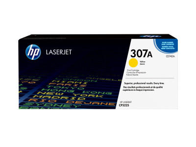 HP Jaune cartouche toner CE742A HP Color LaserJet