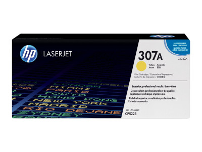 HP Jaune cartouche toner CE742A HP Color LaserJet