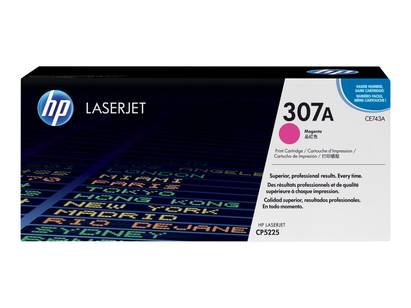 HP : MAGENTA PRINT cartouche CE743A HP COLOR LaserJet