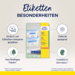 AVERY Zweckform étiquettes de congélation, 63,5 x 33,9 mm,