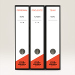 AVERY Zweckform étiquettes pour dos classeur, 59 x 297 mm,