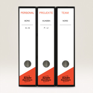 AVERY Zweckform étiquettes pour dos classeur, 59 x 297 mm,