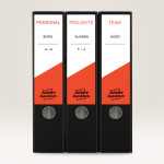 AVERY Zweckform étiquettes pour dos de classeur, 61x192 mm, AVERY Zweckform étiquettes pour dos de classeur, 61x192 mm,