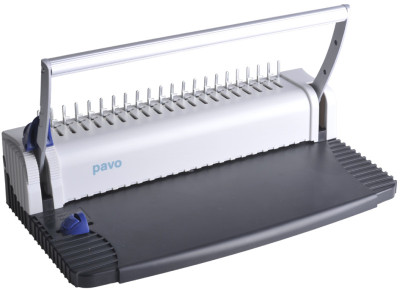 pavo perforelieur smartmaster 2, gris / noir, jusqu'à A4,