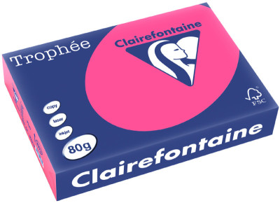 Clairalfa Papier universel Trophée, A4, jaune fluo