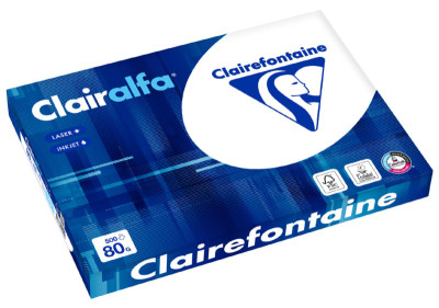 Clairalfa Papier multifonction, A3, 160 g/m2, extra blanc