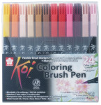 SAKURA stylo pinceau Koi Coloring Brush, étui de 24 SAKURA stylo pinceau Koi Coloring Brush, étui de 24
