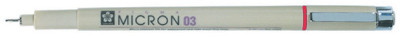 SAKURA Feutre PIGMA MICRON 03, rouge