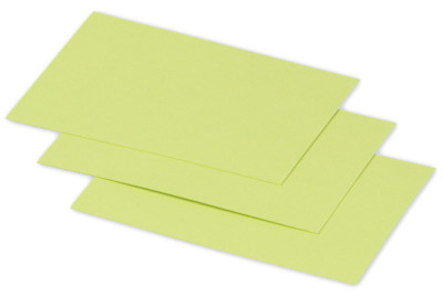 Pollen by Clairefontaine Carte 70 x 95 mm, vert bourgeon