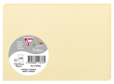 Pollen by Clairefontaine Carte C6, blanc