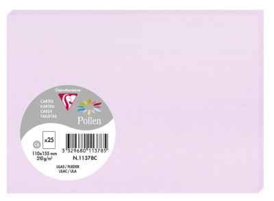 Pollen by Clairefontaine Carte C6, blanc