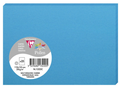 Pollen by Clairefontaine Carte C6, rouge groseille