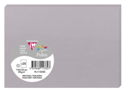 Pollen by Clairefontaine Carte C6, ivoire irisé