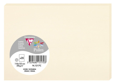 Pollen by Clairefontaine Carte C6, gris koala