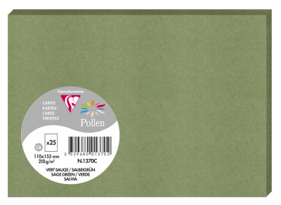 Pollen by Clairefontaine Carte C6, jaune soleil