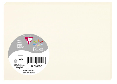 Pollen by Clairefontaine Carte C6, jaune soleil