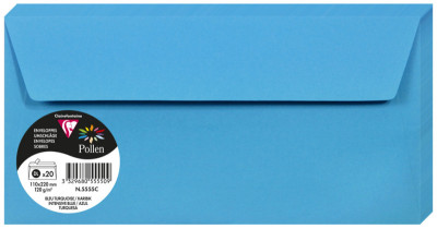 Pollen by Clairefontaine Enveloppes DL, gris perle