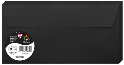 Pollen by Clairefontaine Enveloppes DL, gris perle