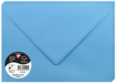 Pollen by Clairefontaine Enveloppes C5, bordeaux