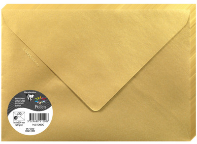 Pollen by Clairefontaine Enveloppes C5, bordeaux