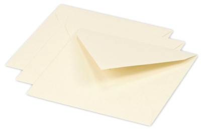 Pollen by Clairefontaine Enveloppes 120 x 120 mm, blanc