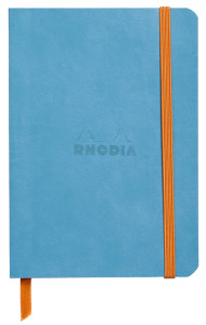 RHODIA Carnet souple RHODIARAMA, A6, ligné, noir