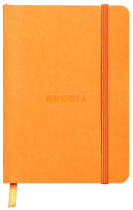 RHODIA Carnet souple RHODIARAMA, A6, ligné, noir