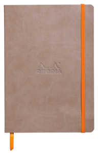 RHODIA Carnet souple RHODIARAMA, A5, ligné, chocolat