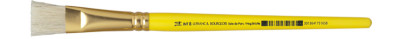 LEFRANC & BOURGEOIS Pinceau brosse en soie de porc, plat,N.4