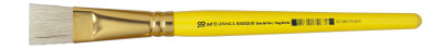 LEFRANC & BOURGEOIS Pinceau brosse en soie de porc, plat,N.4