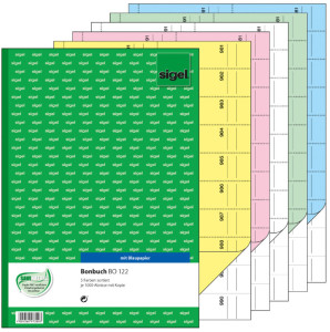 sigel Carnet de bons 