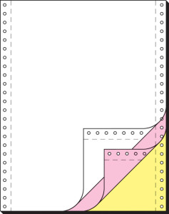 sigel papier listing sans fin, 240 x 30,48 cm (12