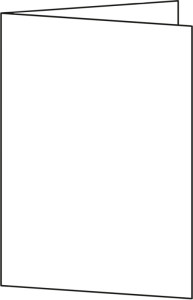sigel cartes 2 volets pour PC, A6 (A5), 185g/m2, extra blanc