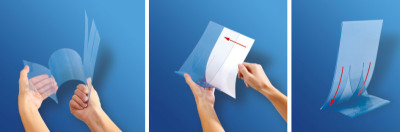 sigel Présentoir de table, plastique rigide, format A4