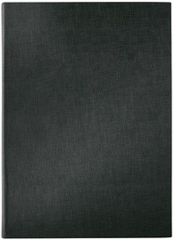 sigel Chemise pour carte de menu A5, noir reliure à élastique