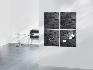 sigel tableau magnetique en verre, 
