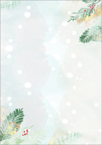 sigel Papier à motif de Noel 