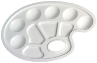 herlitz palette de mélange pour peinture, en plastique, herlitz palette de mélange pour peinture, en plastique,