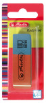 herlitz Gomme en caoutchouc naturel, couleur: bleu/rouge herlitz Gomme en caoutchouc naturel, couleur: bleu/rouge