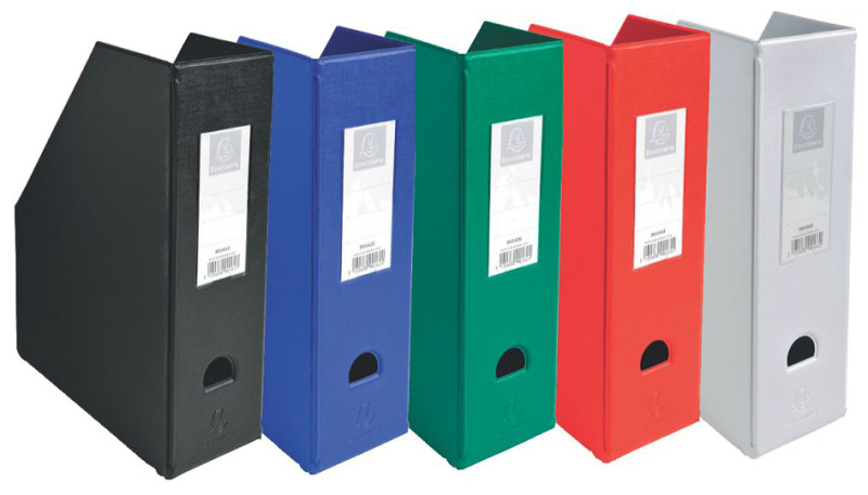 EXACOMPTA Porte-revues, A4, carton, 100 mm, vert