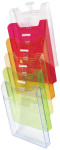 EXACOMPTA Trieur mural, A4 vertical, 6 cases, transparent