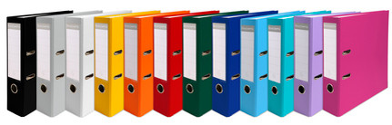EXACOMPTA Classeur à levier PP Premium, A4, 80 mm, assorti