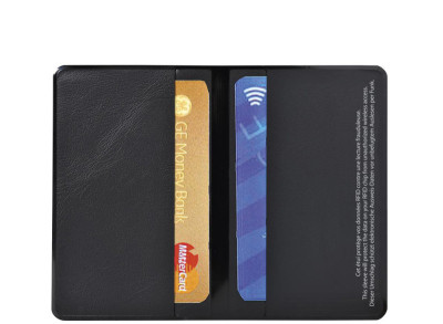 EXACOMPTA Etui de protection RFID Hidentity Double, noir